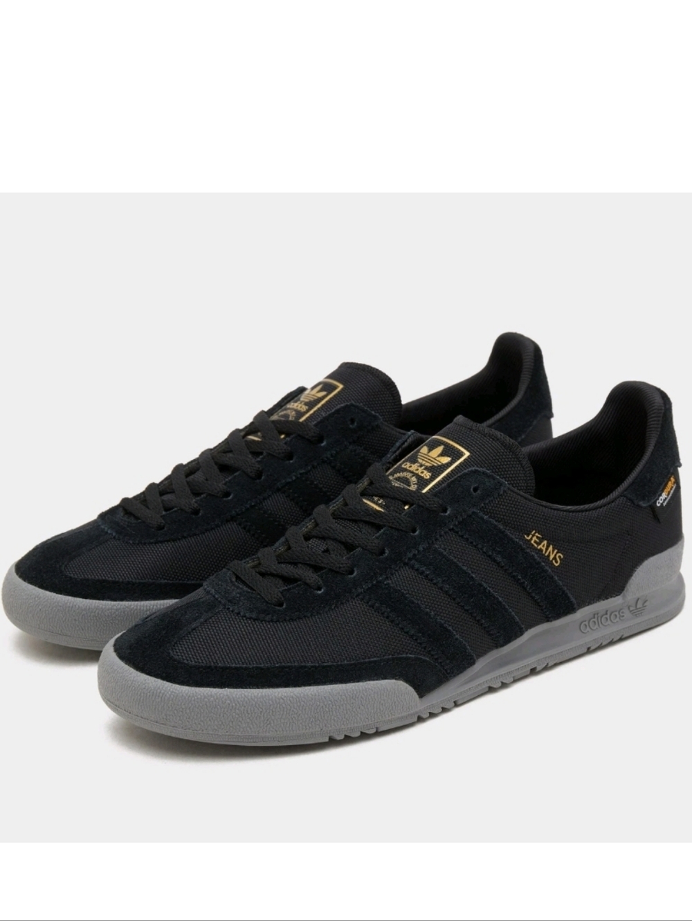 Adidas Jeans Black & Gray Sneakers